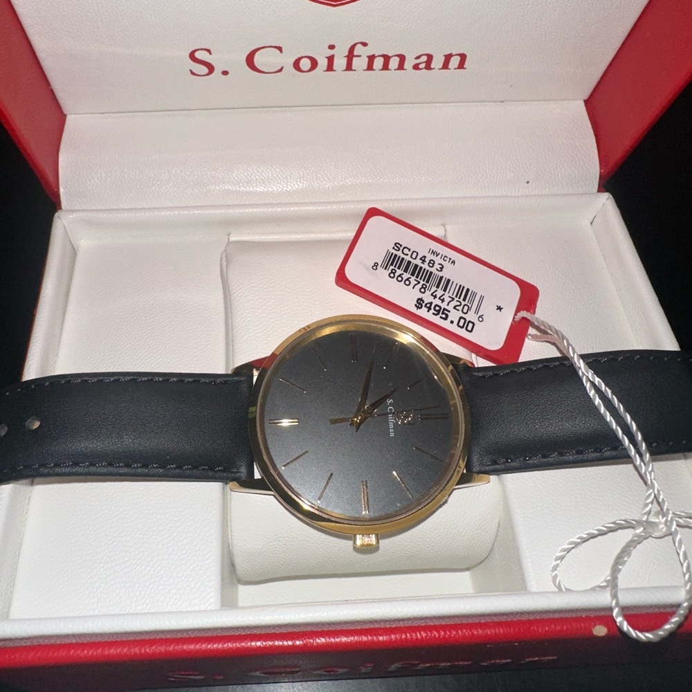 S. Coifman Gold and Black Watch